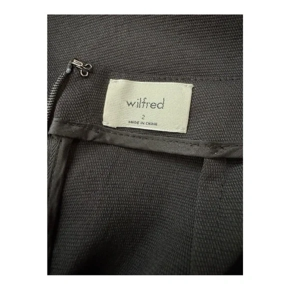 ARITZIA | Wilfred Écoulement Tie Back Sleeveless Jumpsuit in Black, Size 2 - Picture 10 of 15